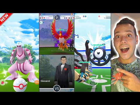 SFIDO GIOVANNI E IL SUO HO-OH OMBRA + NEWS DI AGOSTO - Pokémon GO ITA