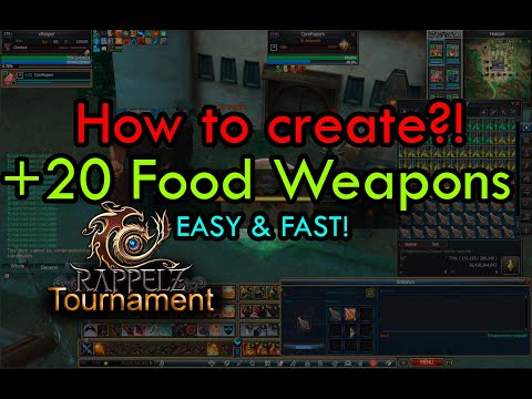 Rappelz +20 Food Weapons Guide 2025 – Fast Crafting in Under 9 Minutes