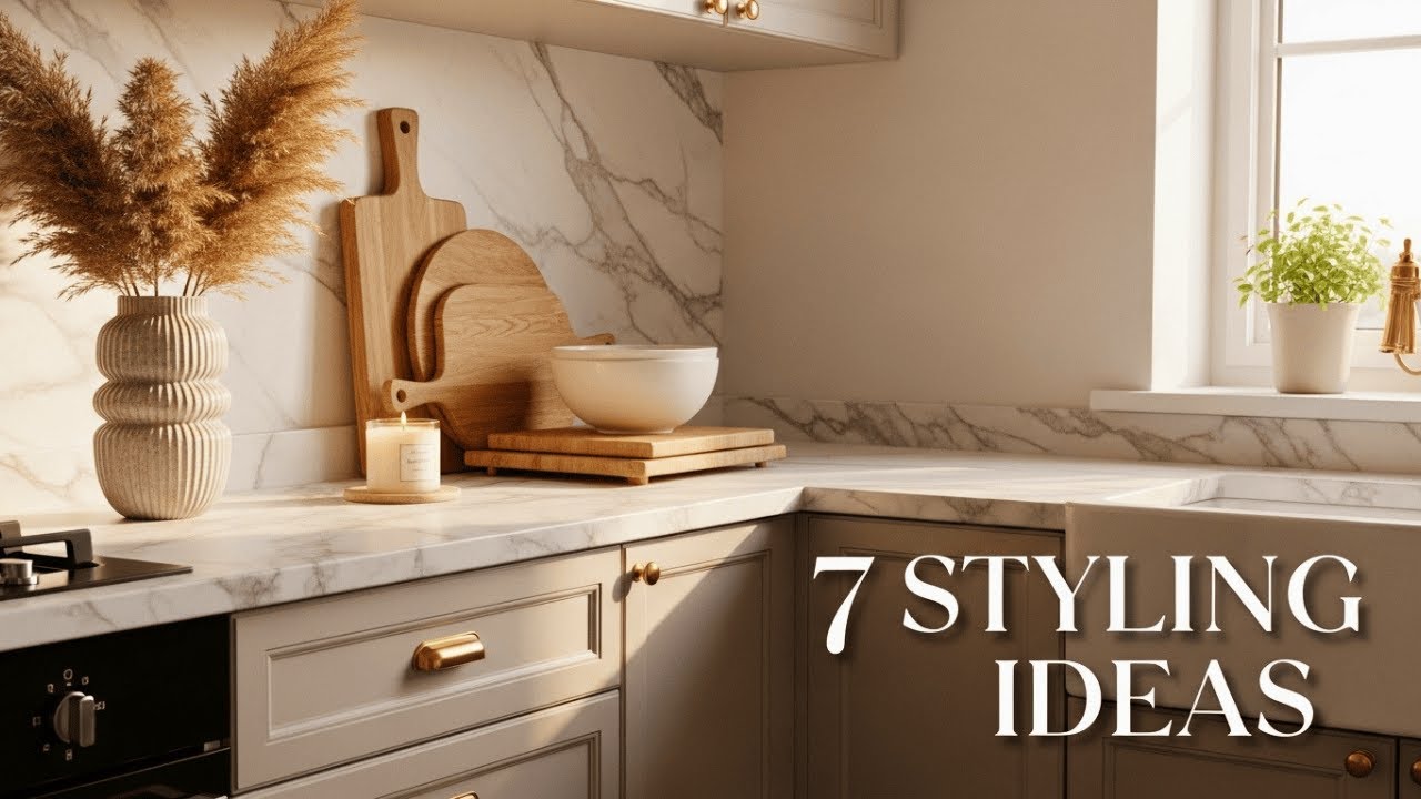 7 Kitchen Counter Styling Ideas That Instantly Look Expensive