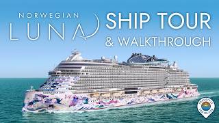 Norwegian Luna Official Ship Tour | Full Walkthrough All Public Spaces 4K | NCL Luna Walkthrough