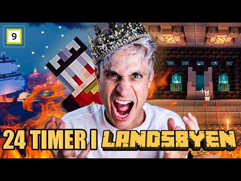 DEL 2: 24 TIMER I LANDSBYEN MED NETHERPRINSEN! - Landsbyen SMP #12