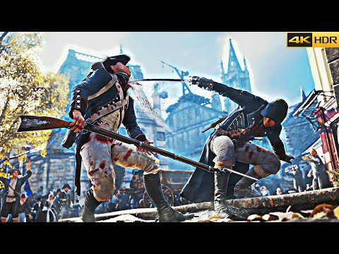 Assassin's Creed Unity Flawless Fast-Paced Stealth Kills Gameplay | PS5 4K 60FPS HDR |