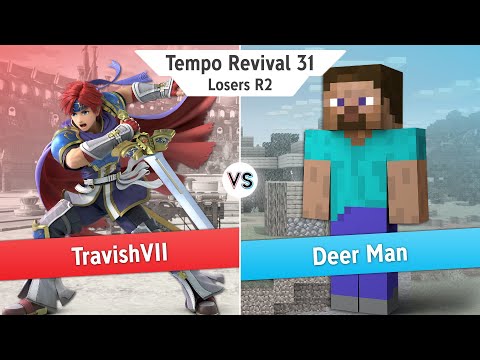 Tempo Revival 31 - TravishVII (Roy) Vs. Deer Man (Steve) - LR2 - Smash Ultimate