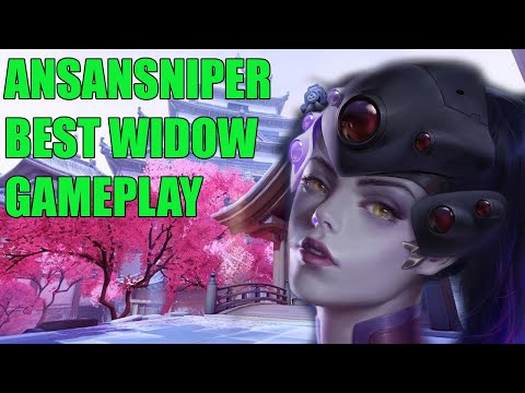 ANSANSNIPER BEST WIDOWMAKER GAMEPLAY - TOP 500 OVERWATCH SEASON 25