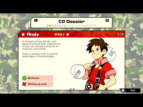 Andy's Theme extended 1 hour loop [Advance Wars 1+2: Re-boot Camp]