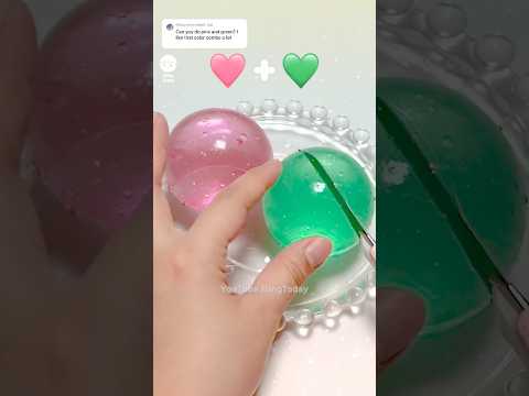 💖+💚Tape Balloon DIY with Super Giant Orbeez and Nano Tape‼ - 🐸초초대왕개구리알 테이프풍선 만들기!#밍투데이#테이프풍선