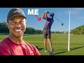 Tiger Woods Teaches Me How To Hit It Straight