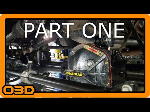 Dynatrac ProRock 44 Unlimited Installation - Part One - Removal of Stock Axle and Prep