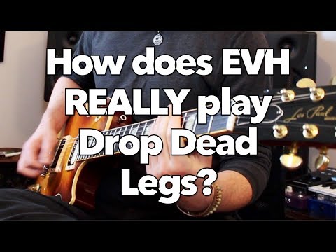 How Van Halen REALLY plays Drop Dead Legs (no whammy bar)! - Weekend Wankshop 199