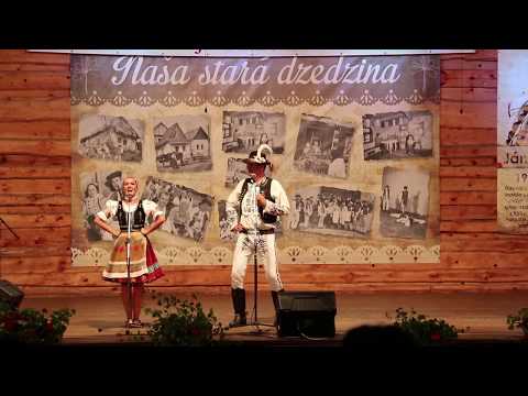 Martina Ťasková a Viktor Ťasko spolu s ĽH Verbunk - Hornotoryský folklórny festival 2018