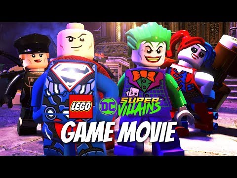 LEGO DC SUPER VILLAINS All Cutscenes (Full Game Movie) 1080p 60FPS HD
