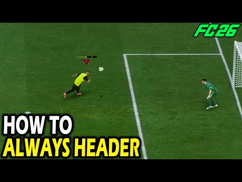 So verwenden Sie in FC 26 immer einen Kopfball