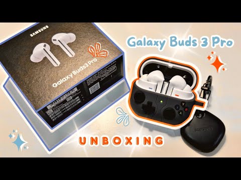 Samsung Galaxy Buds 3 Pro 🎧 Unboxing | Accessory & Try on
