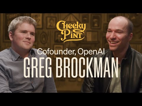 A Cheeky Pint with OpenAI cofounder Greg Brockman