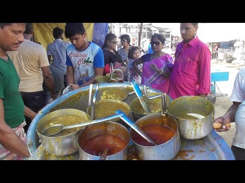 Crazy Breakfast | Crowd Enjoying Cheap But Tasty Street Food Video