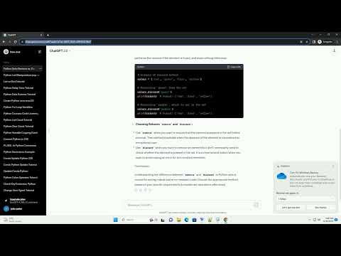 Difference Between Remove And Discard In Python