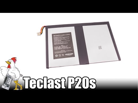 Guía de la Teclast P20s: Cambiar batería