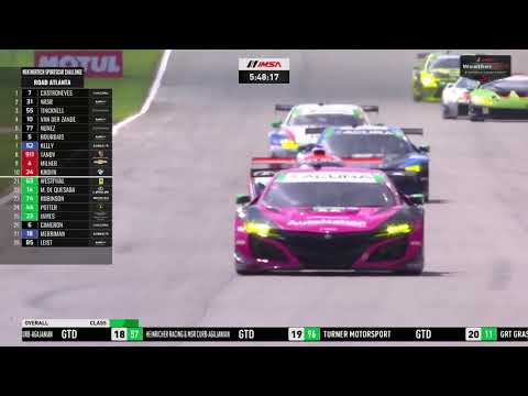 IMSA WTSC ロードアトランタ 決勝レースがまるっと見れるフル動画