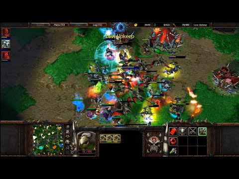 1 Orc vs 5 random insane computer | Warcraft 3
