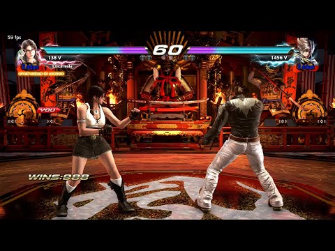 L7 41_6 Julia Chan Ryona VS Lars - Tekken 7 ( Uchiha x24 ) Gameplay PC RX 570 8G