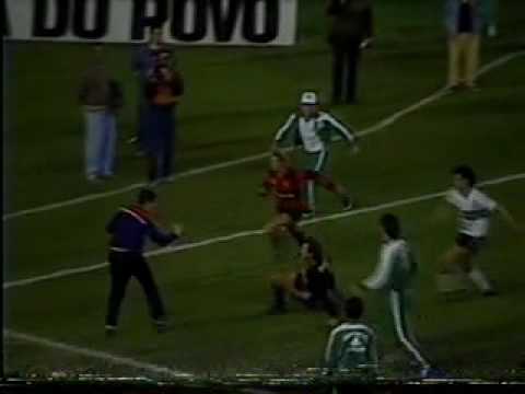 1989 - Confusão e Briga no jogo Coritiba 2x1 sport PE