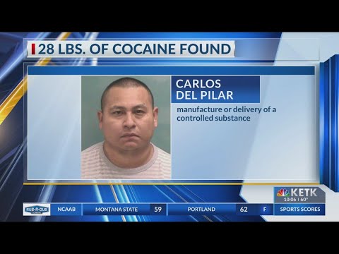 Man arrested after Nacogdoches K9 Unit finds 28 lbs. of cocaine in vehicle