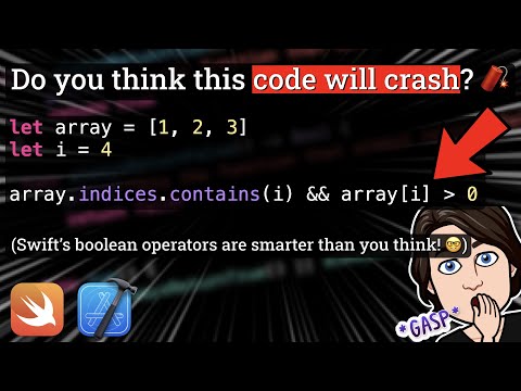 Swift's boolean operators are smarter than you think! 🤓 thumbnail