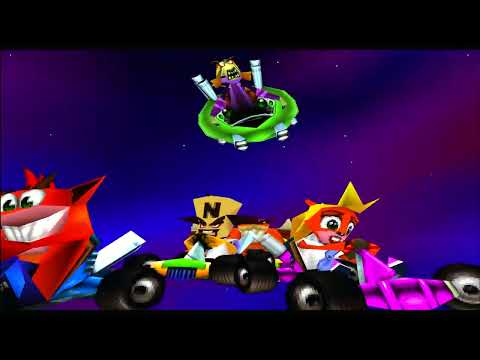 Crash Team Racing PS1 Longplay - FULL GAME Walkthrough - 101% Completion