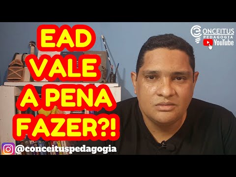 EAD VALE A PENA?! |O QUE VOC REALMENTE TEM QUE SABER | CONCEITUS PEDAGOGIA
