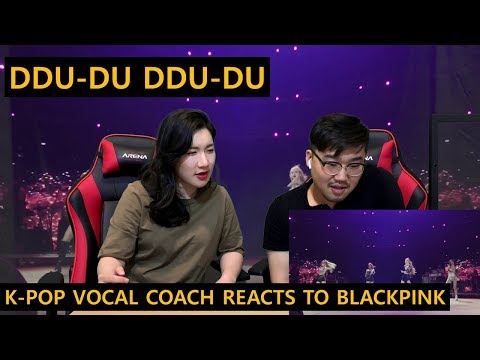 [ENGsub]K-pop Vocal Coach reacts to  DDU-DU DDU-DU - BLACKPINK (Coachella live)