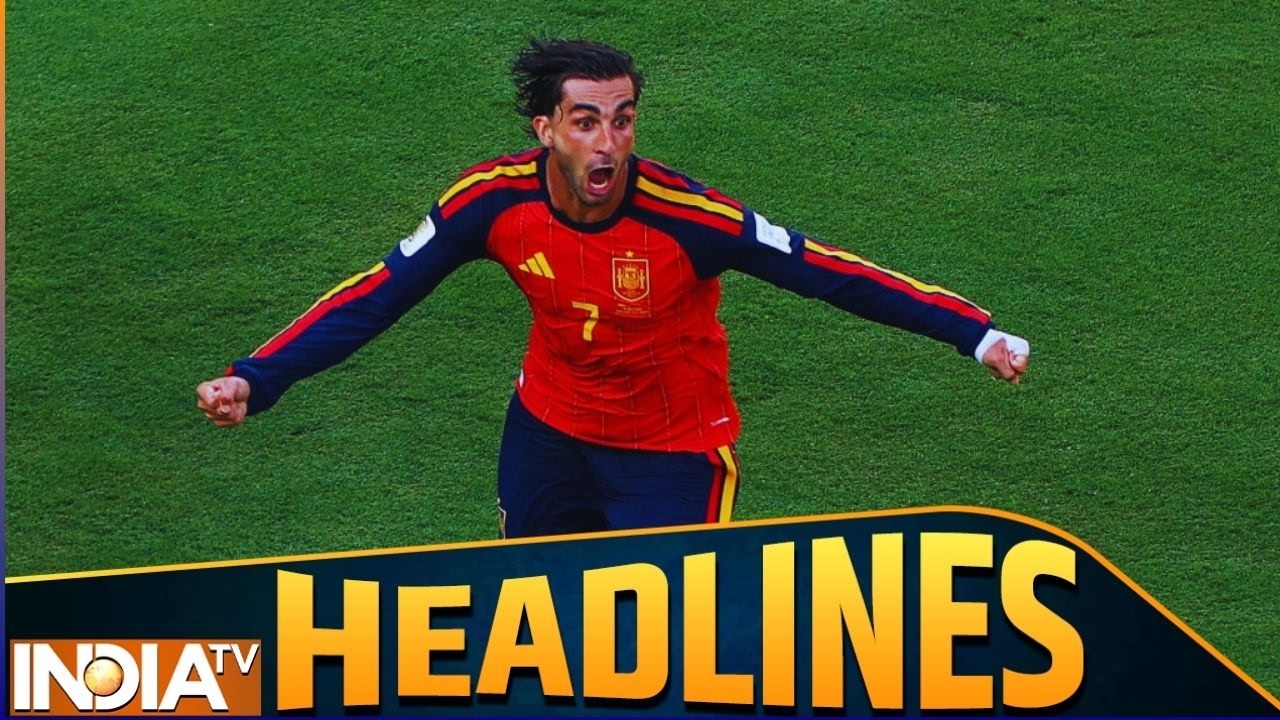 Spain Won FIFA World Cup Final | Monsoon Session Of Parliament |  SC On ram Mandir | India TV