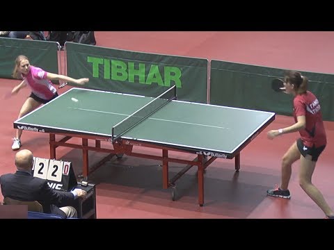 Yuliya DEMYANOVA vs Tatyana GARNOVA Moscow Championships 2014 Table Tennis Table Tennis