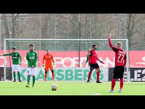 FC Flora vs Narva Trans 0-0 07.04.18 Denis Poliakov karistuslöök Narvale