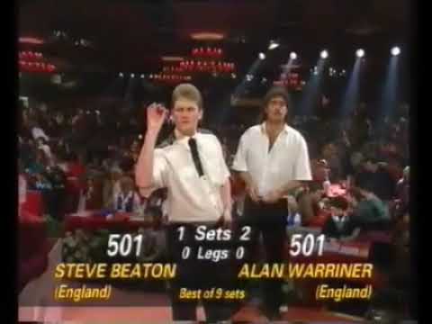 1993 Darts Embassy world championship semifinal Steve Beaton v Alan Warriner