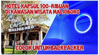 The Capsule Malioboro - Review Hotel Kapsul 100 Ribuan di Pusat Kota Yogyakarta