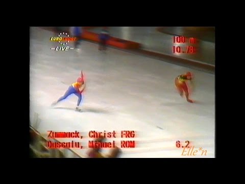World Cup Berlin 1990 - 500 m Zummack - Dascalu