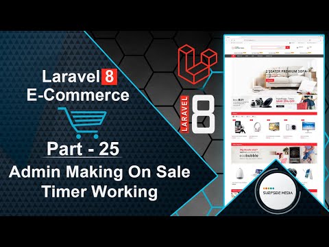 Laravel 8 E Commerce Admin Making On Sale Timer Working
