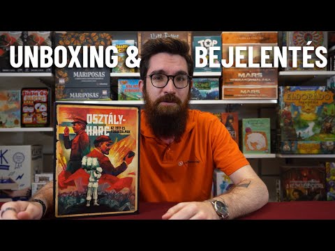 VÖRÖS ÉS FEHÉR KÜZDELME ☭ Osztályharc - Az 1917-es forradalmak társasjáték  Unboxing és bejelentés - reflexshop