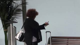 'CASEY DONOVAN - caught smoking again ahead of The Logies' 22/4/17