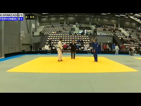 Finnish Judo Open 2018: M-81: KARIMIZADEH - TERVONEN