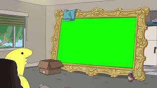 Charlie's painting — Smiling Friends green screen