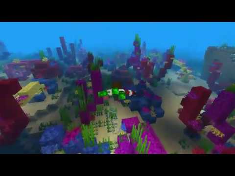 The Ambient Beauty of Minecraft 1.13 Update Aquatic - NEW music by c418