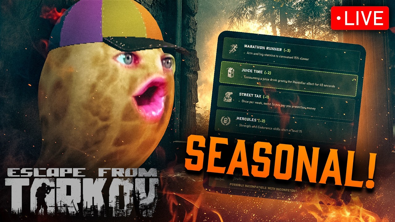 🔴LIVE | [BEST DROPS] TARKOV SEASONAL | DAY 3 | Hutch x GIMMICK | WACKADOODLE WEDNESDAY | #BUNGULATE