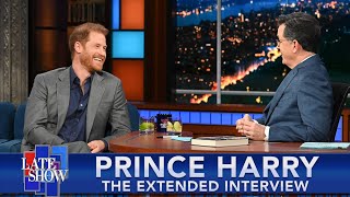 Prince Harry The Duke of Sussex Talks Spare with Stephen Colbert EXTENDED INTERVIEW Mp4 3GP & Mp3