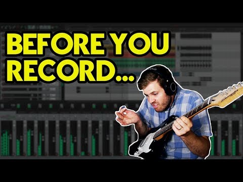 Important First Step Before You Record Your Song | Create A Scratch Track