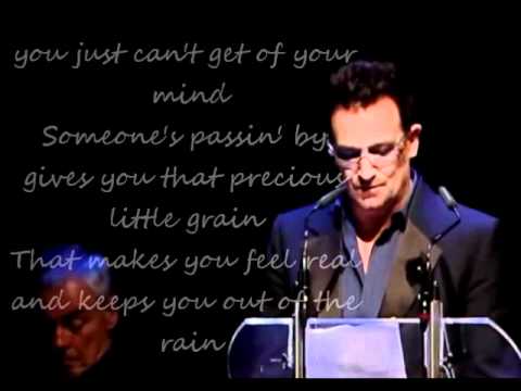 Bono U2 recites a poem to Anton Corbijn with subtitles
