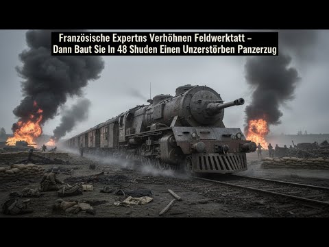 Französische Experten lachten – 48 Std. später rollt ein Panzerzug durch die Hölle