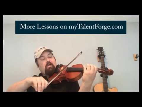 Free Fiddle Lesson - Johnny Gimble Lick - Lick of the Week 6