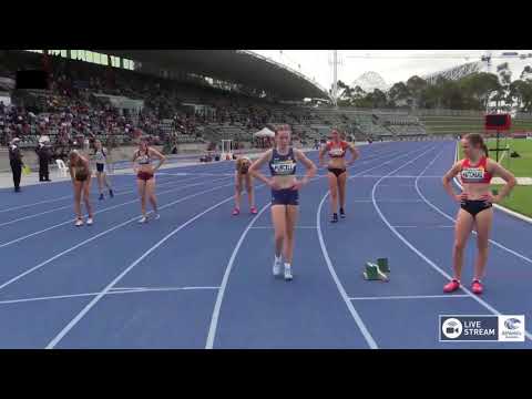 U17 Womens 400m - Heat 1 - 2018 Australian Junior Athletics Championships