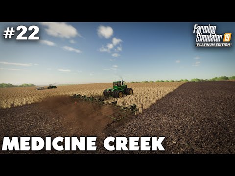 Medicine Creek #22 Spring Tillage & Sowing Canola, Farming Simulator 19 Timelapse, Seasons